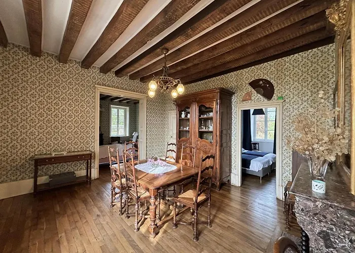 Grande Demeure Caracteristique Du Xviie Siecle, Climatisation, Draps Et Menage Inclus - Fr-1-489-126 * Deux-Chaises